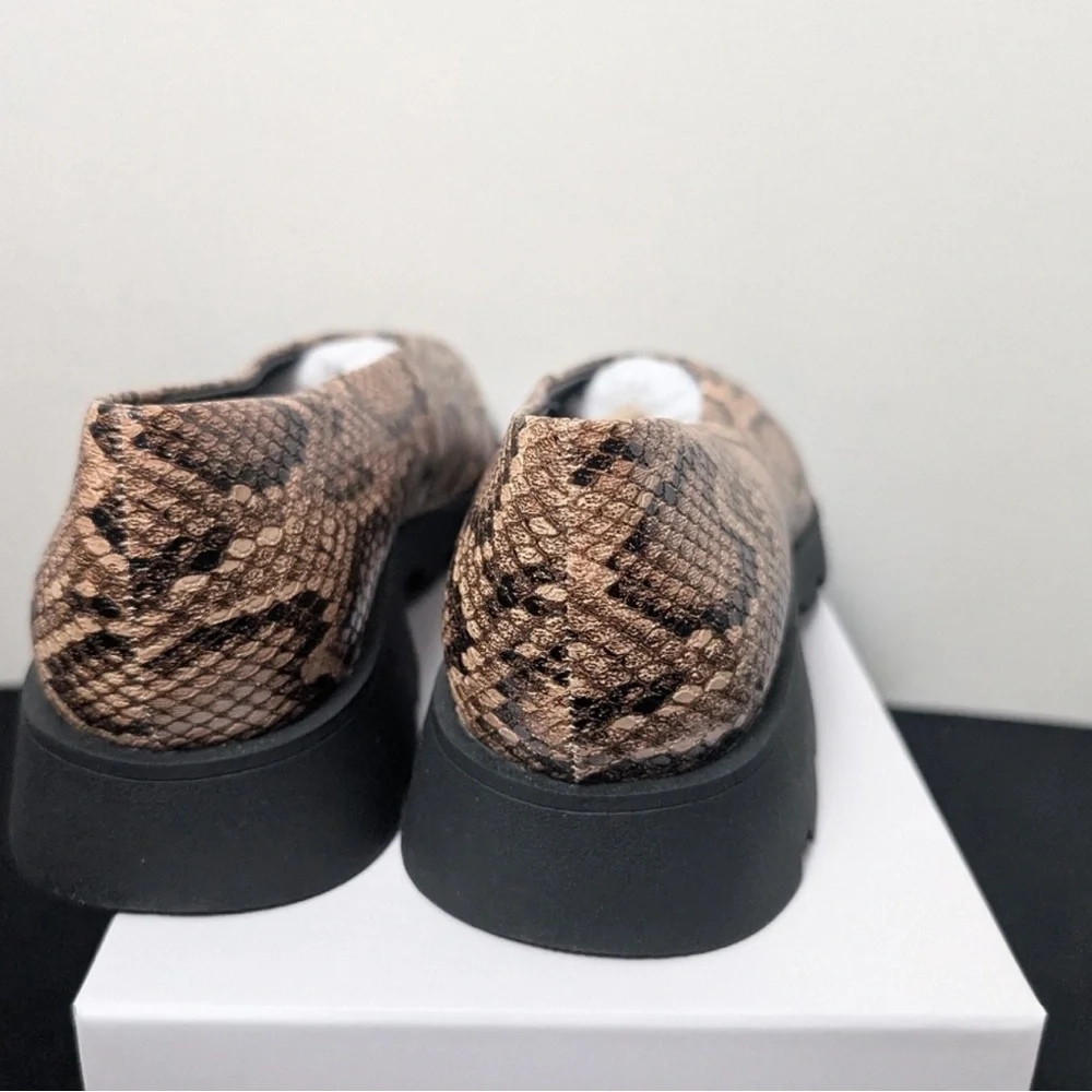 New In Box Katy Perry The Daarling Slip On Loafers Snakeskin Size 11 - Picture 5 of 6